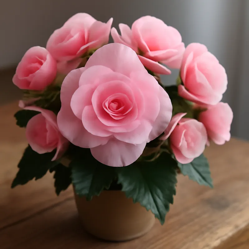 Begonia - rosa – Bild 3