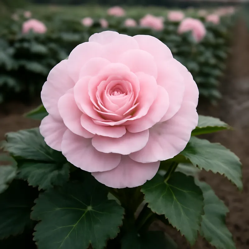 Begonia - rosa – Bild 4