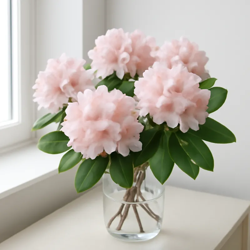 Rhododendron - rosa – Bild 3