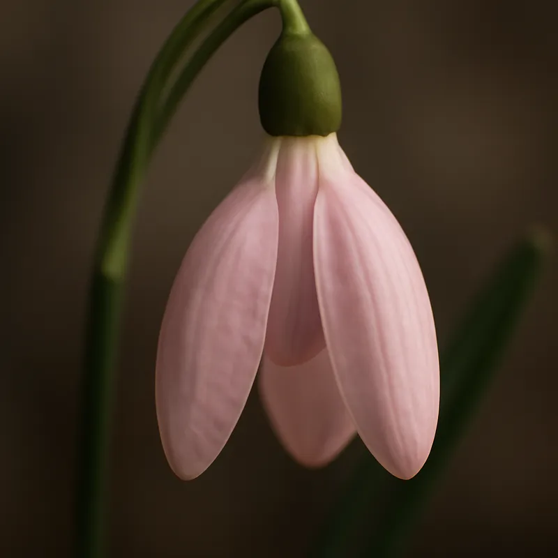 Snøklokke - rosa – Bild 2