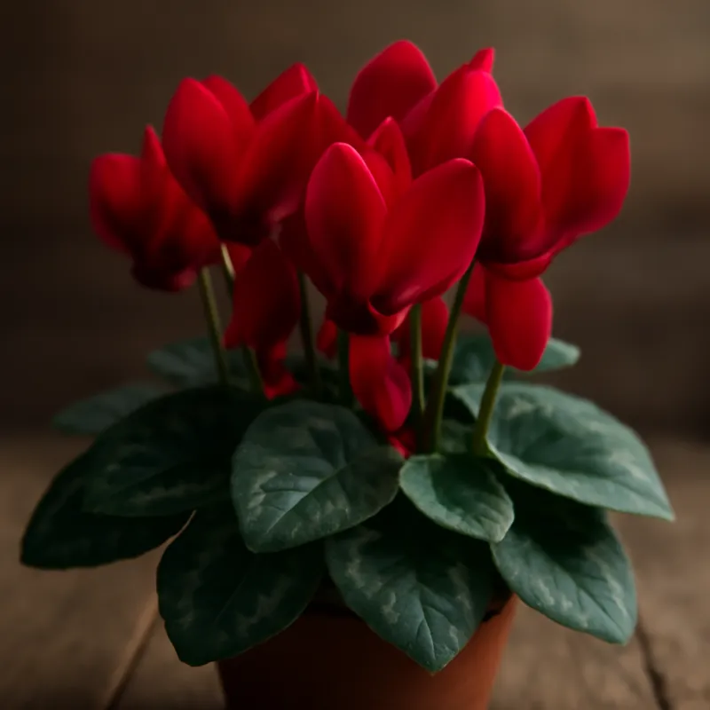 Alpenveilchen – rot – Bild 3