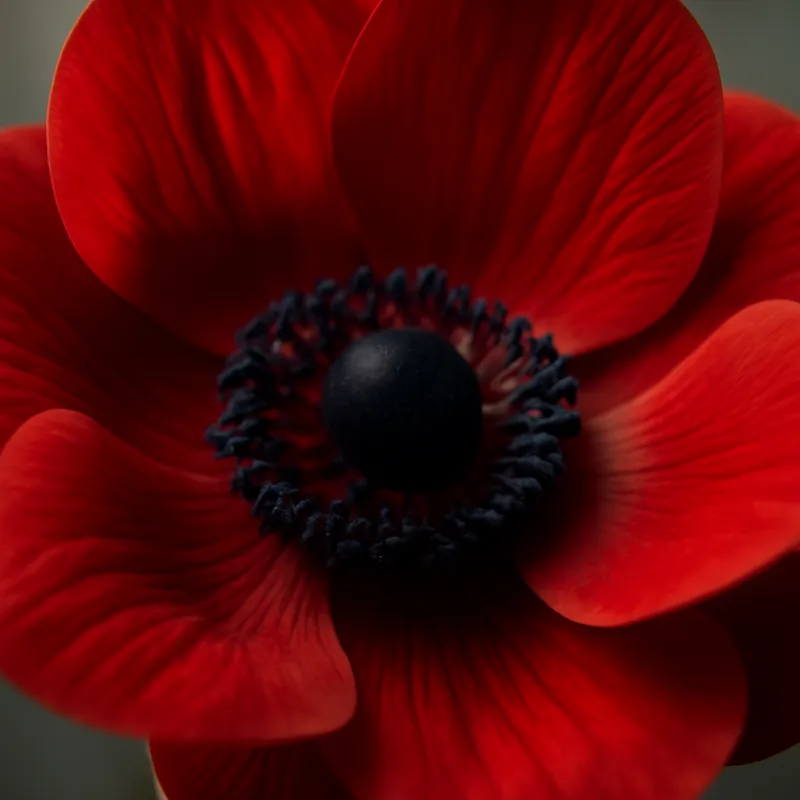 Anemone – rot – Bild 2