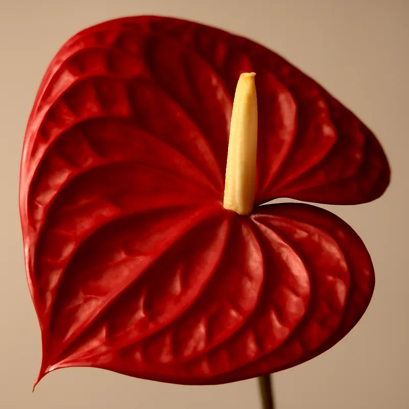 Anthurium (Flamingoblume) – rot – Bild 2