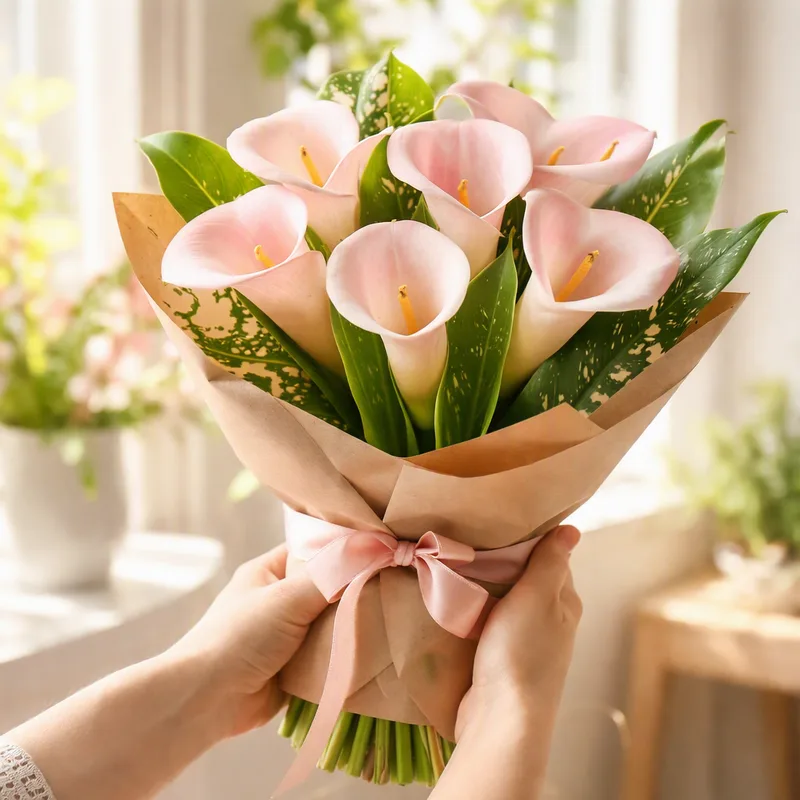 Calla - rosa - Bild 3