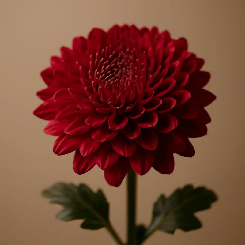 Chrysantheme – rot – Bild 1