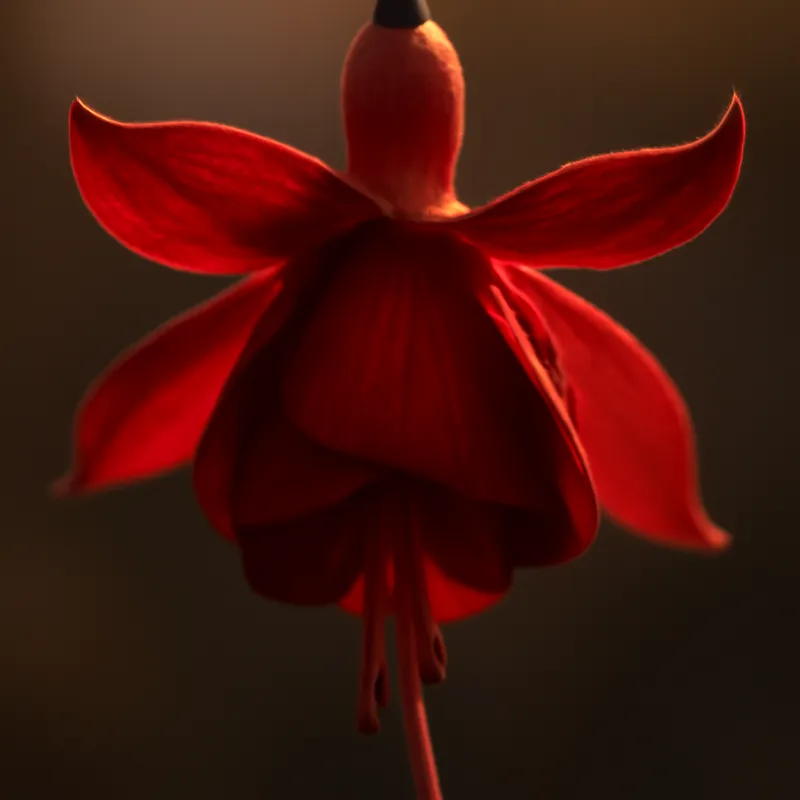Fuchsia – rot – Bild 2