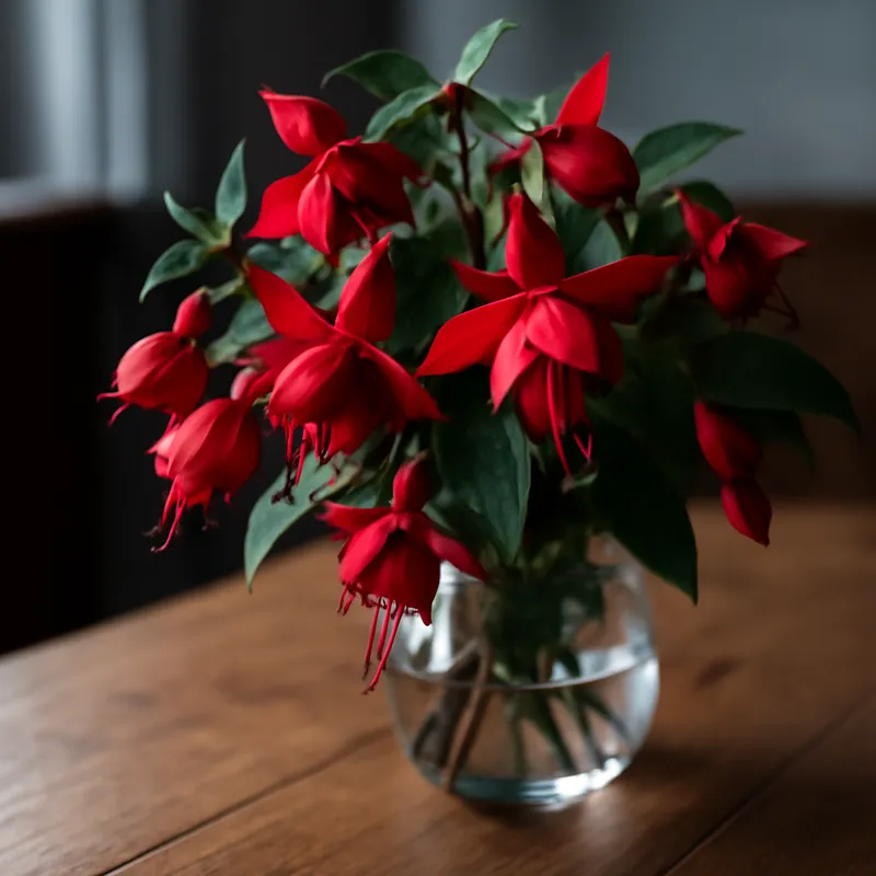Fuchsia – rot – Bild 3
