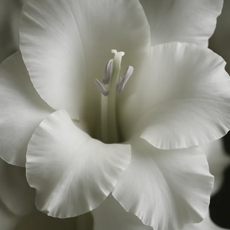 Gladiole – weiss – Bild 2