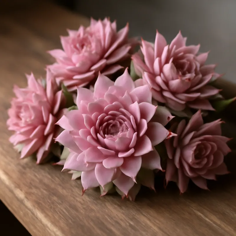 Hauswurz – rosa – Bild 3