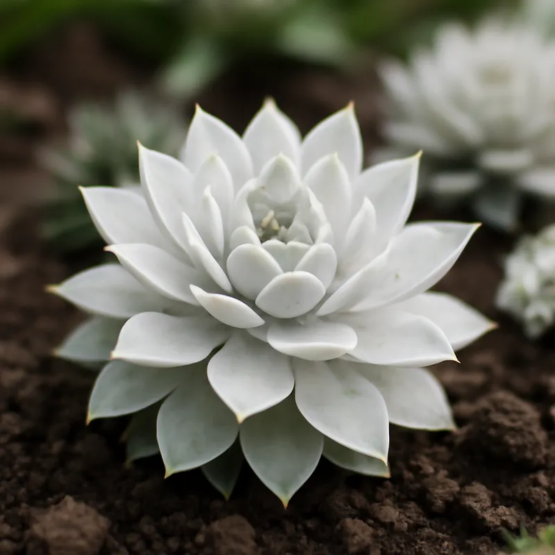 Hauswurz – weiss – Bild 4