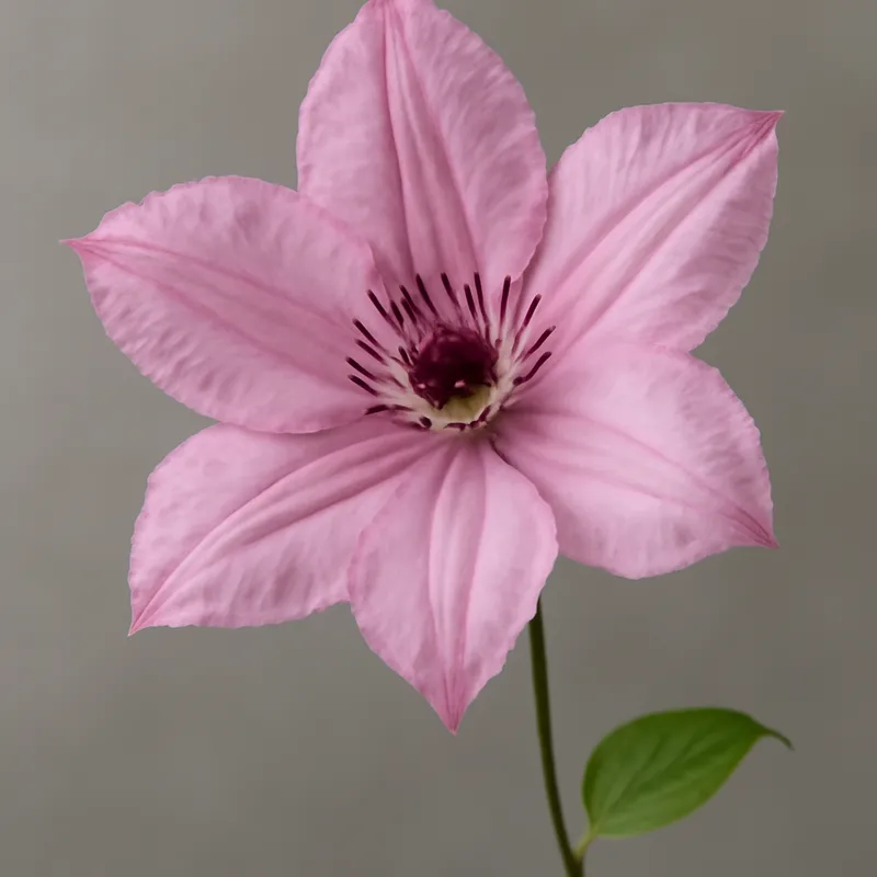 Klematis – rosa – Bild 1