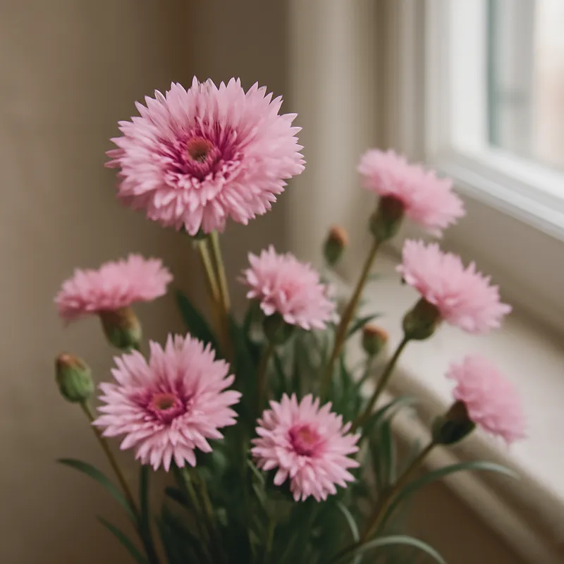 Kornblume – rosa – Bild 3