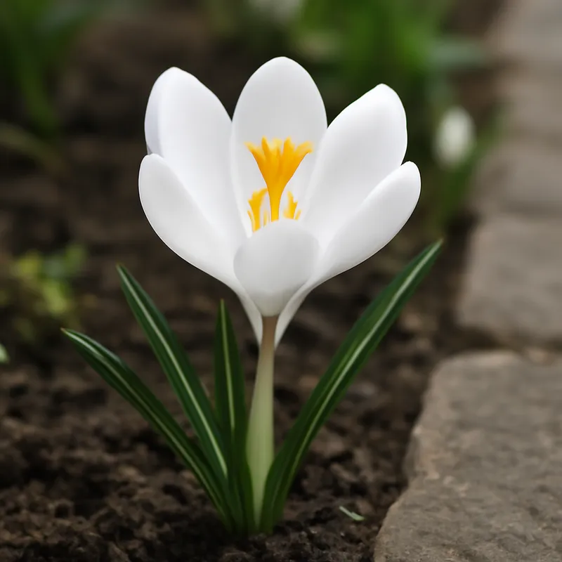 Krokus - weiß - Bild 4