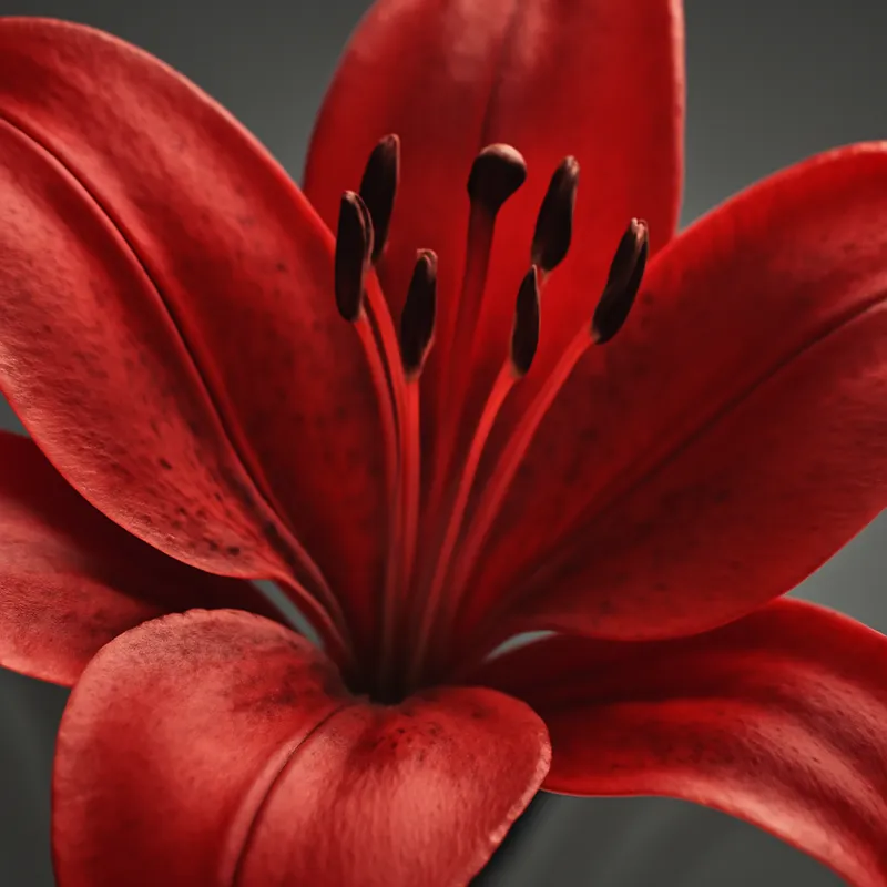 Lilie – rot – Bild 2