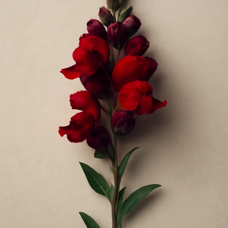 Löwenmaul – rot – Bild 1