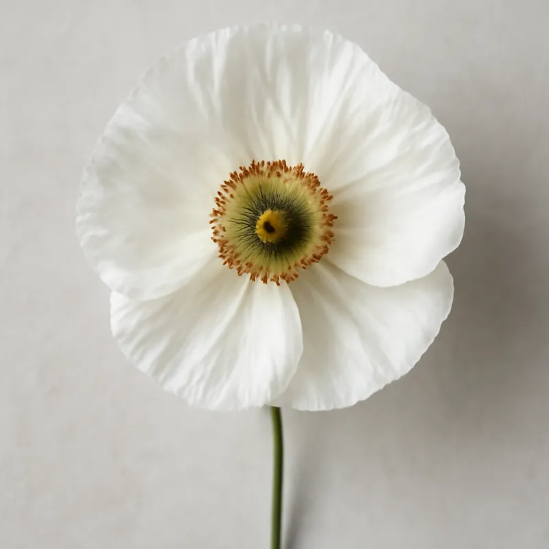Mohn – weiss – Bild 1