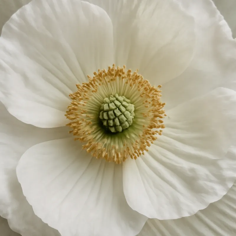 Mohn – weiss – Bild 2