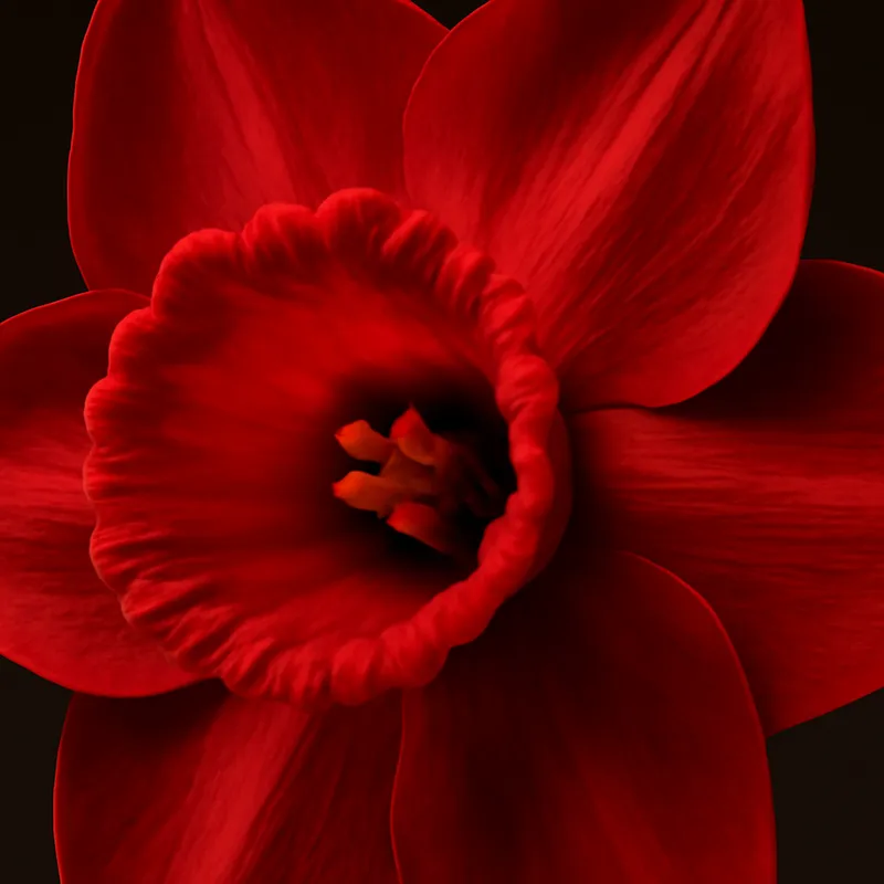 Narzisse – rot – Bild 2