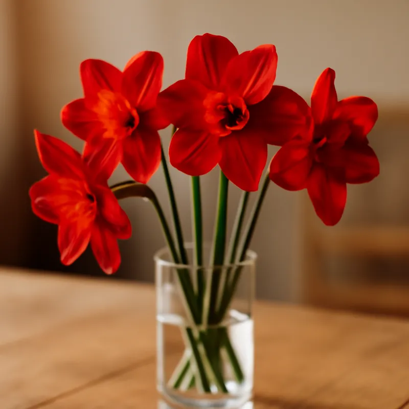 Narzisse – rot – Bild 3