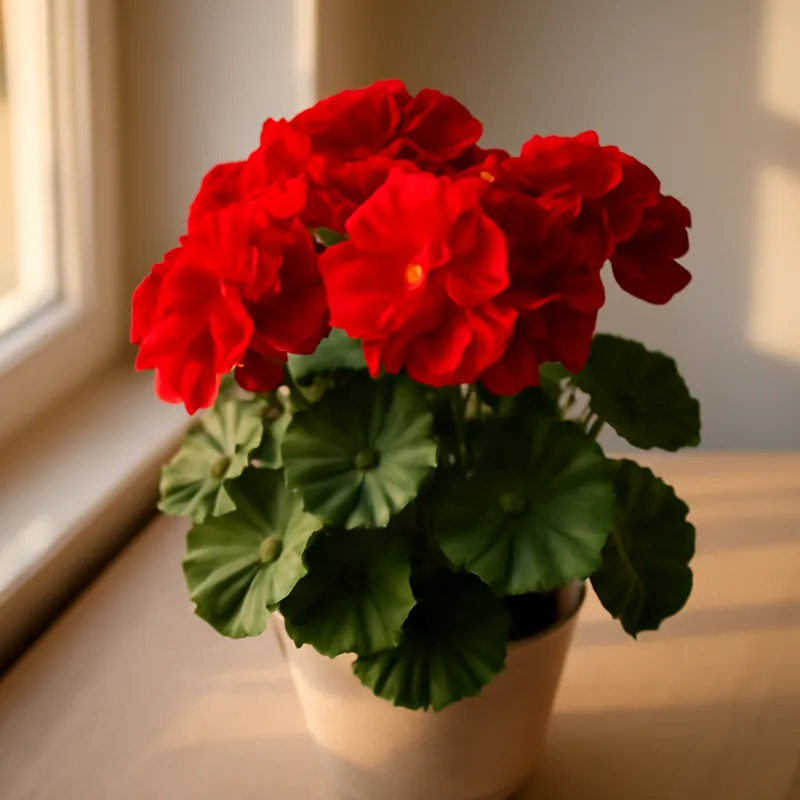 Pelargonie – rot – Bild 3