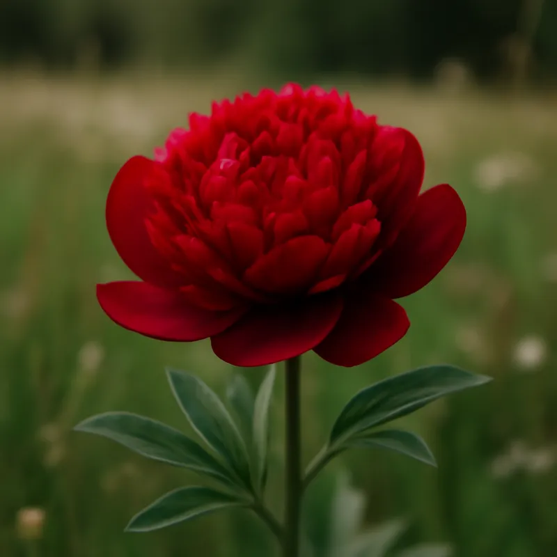 Pfingstrose – rot – Bild 4