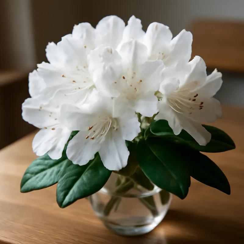 Rhododendron – weiss – Bild 3