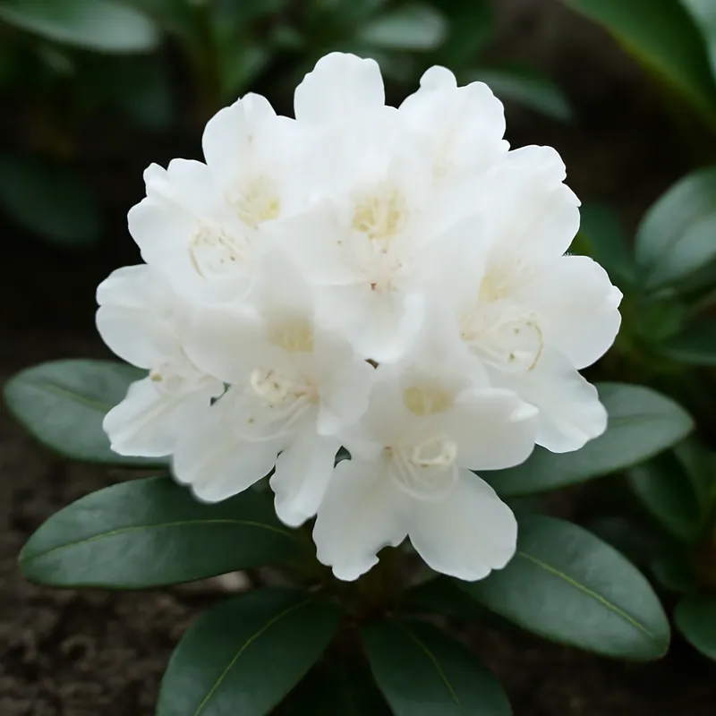 Rhododendron – weiss – Bild 4