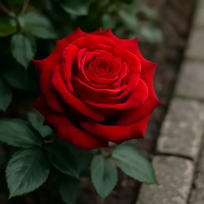 Rose – rot – Bild 4