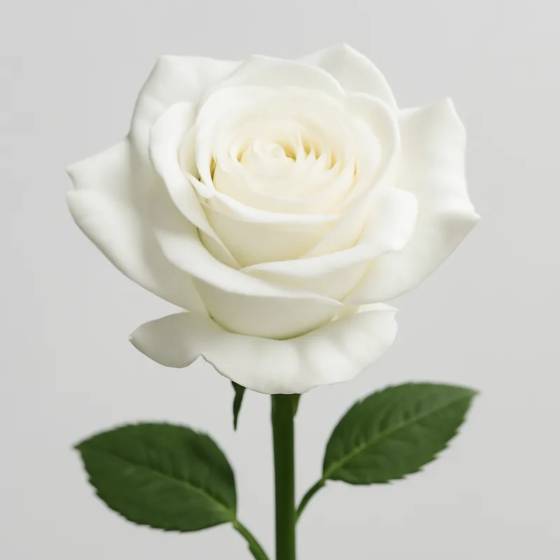 Rose – weiss