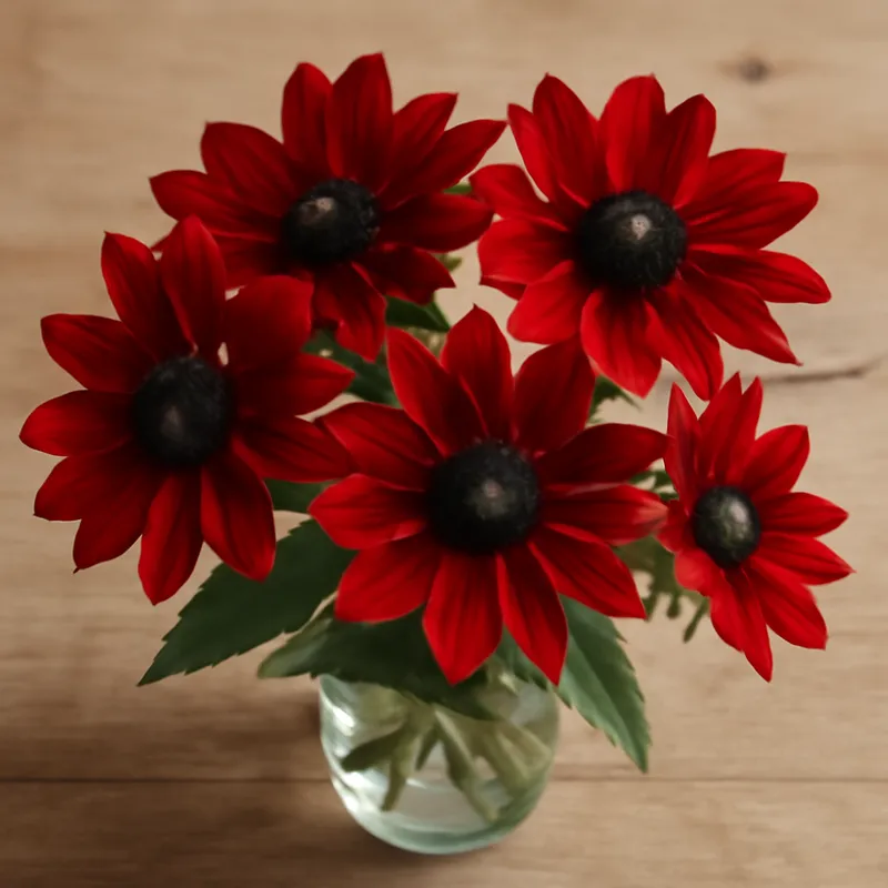 Rudbeckia – rot – Bild 3