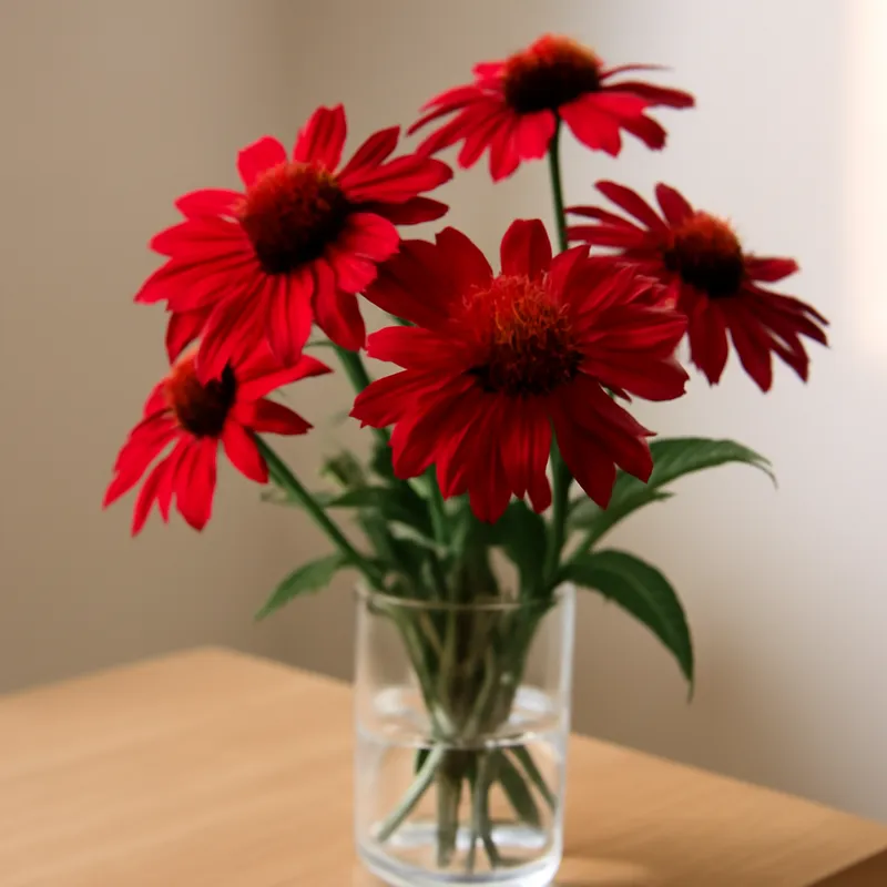 Sonnenhut – rot – Bild 3