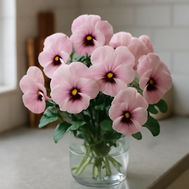 Stiefmütterchen – rosa – Bild 3