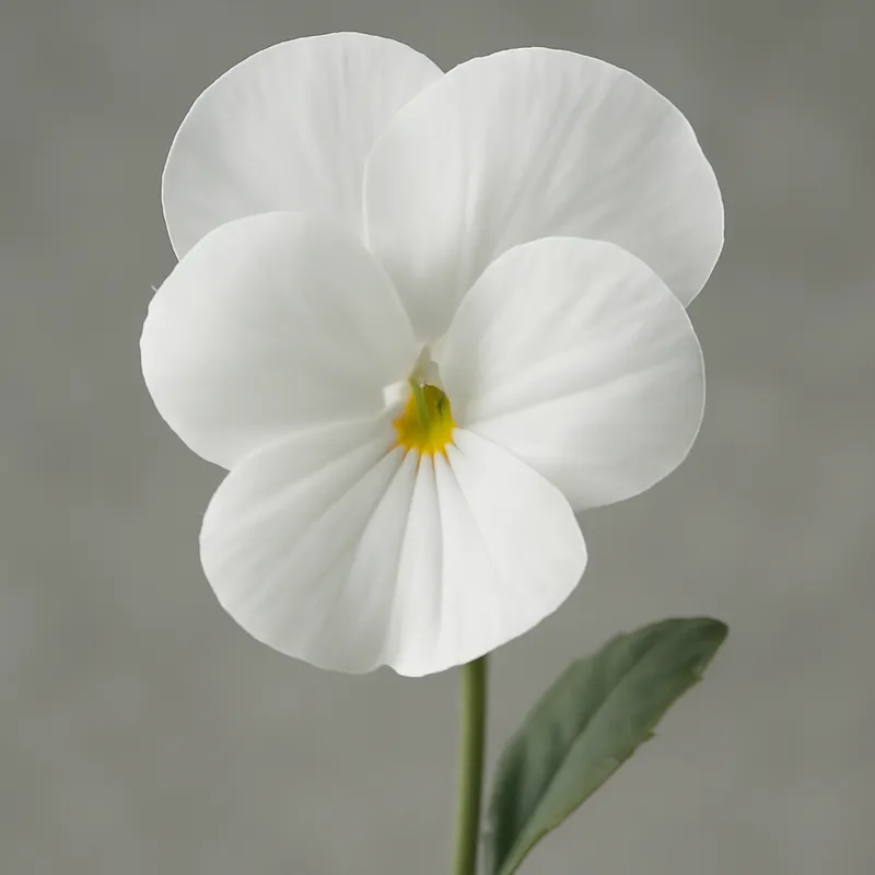 Stiefmütterchen – weiss – Bild 1