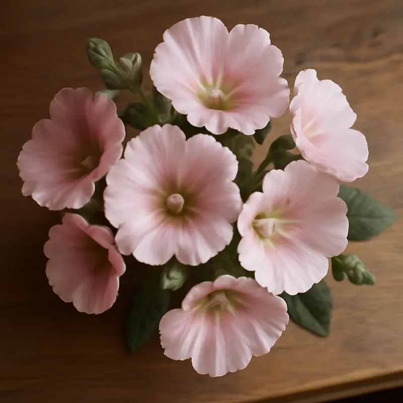 Stockrose – rosa – Bild 3