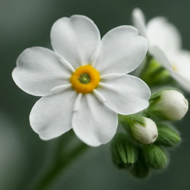 Vergissmeinnicht – weiss – Bild 2