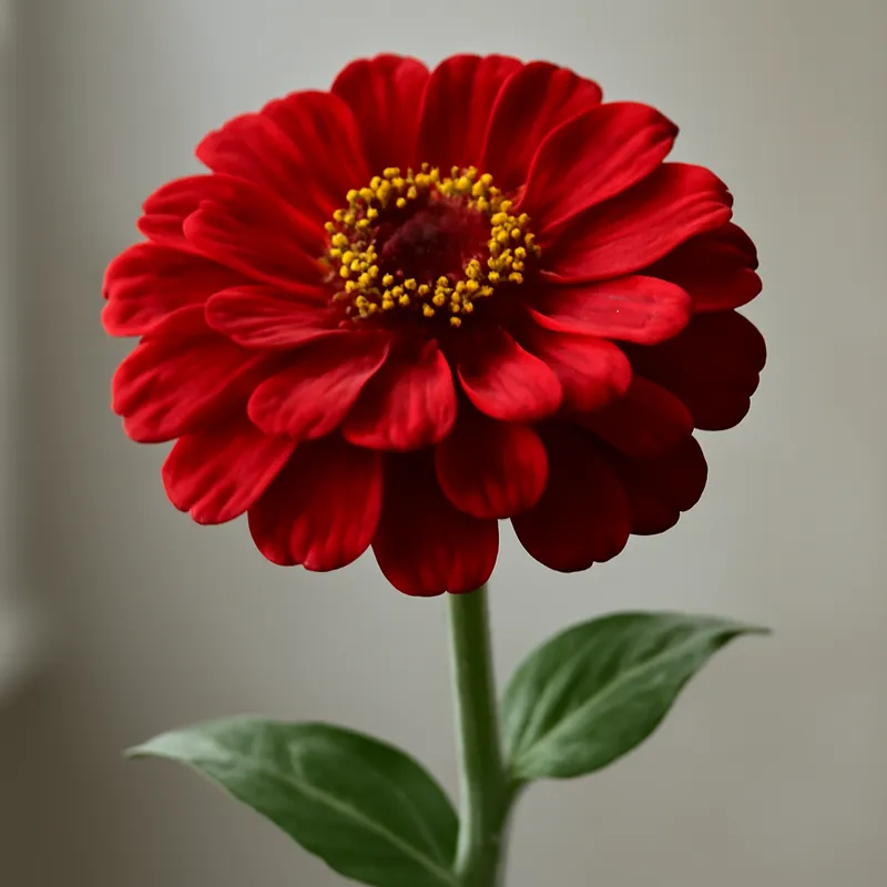 Zinnie – rot – Bild 1