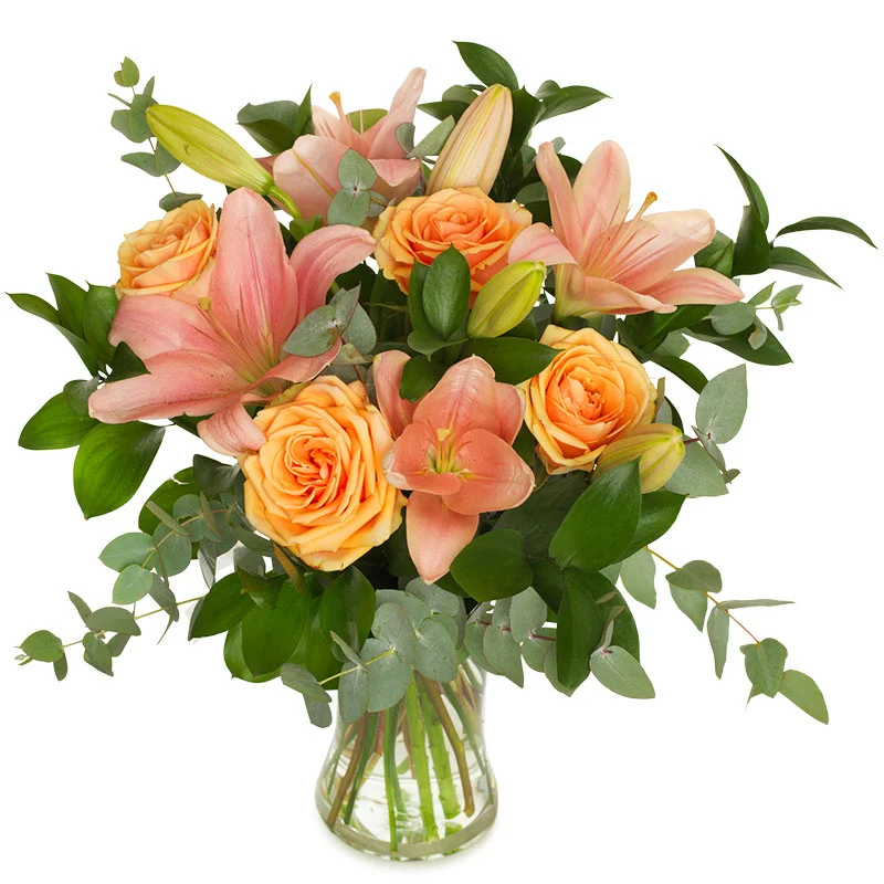 Trauerstrauß – weiße Blumen mit Anteilnahme