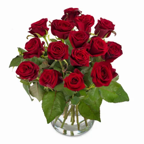 Roter Rosenstrauß