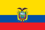 Flagge von Ecuador