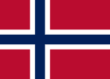 Flagge von Norwegen