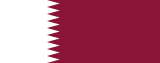 Flagge von Katar